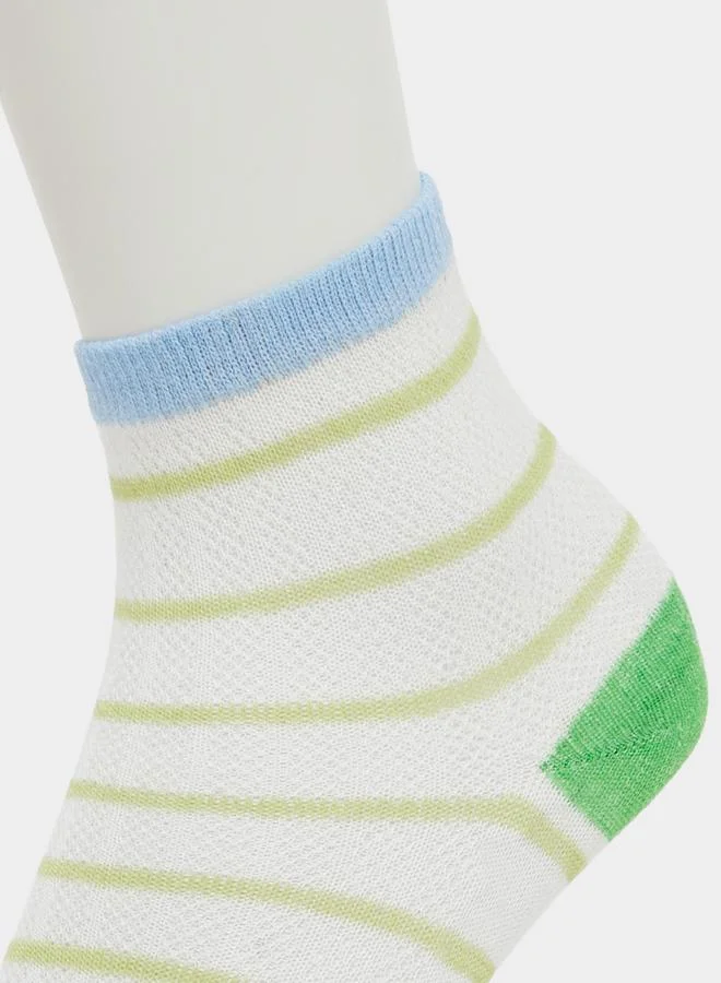 Styli Pack of 5 - Kids Cotton Ankle Socks